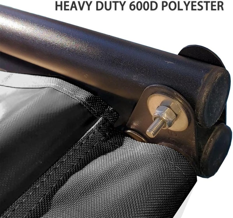 J&C Patio Swing Seat Support - 600D Heavy Duty Swing Cushion Cover, Waterproof & Fade Resistant for 3 Seater (43x22x18inch) - Image 3
